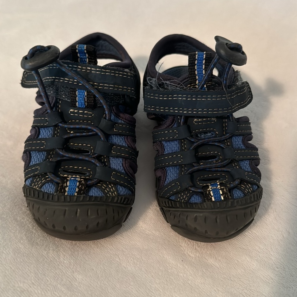 Toddler Navy Blue Sandals